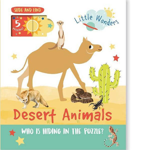 Desert Animals Little Wonders Puzzle Slider