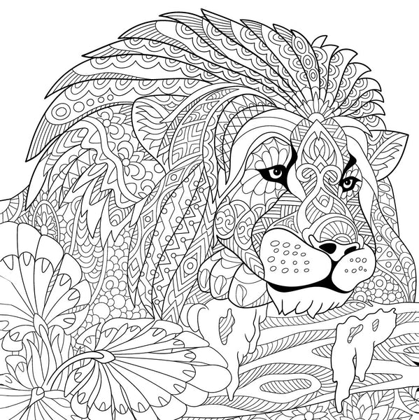 Wildlife Mandala Poster Art