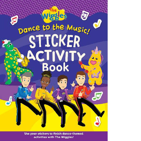 Wiggles Dance To The Music Sticker Activity