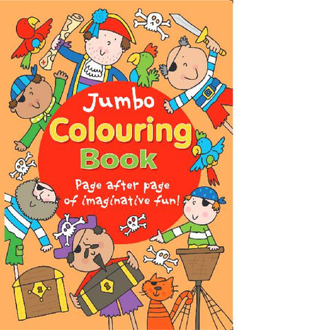 Jumbo Colouring Orange Cover